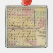 Grand Island, Nebraska Metalen Ornament (Voorkant)