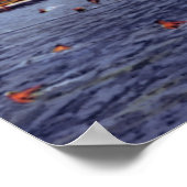 Grand Island Nebraska Municipal Swimming Pool Poster (Hoek)