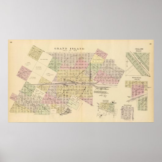 Grand Island, Nebraska Poster (Voorkant)