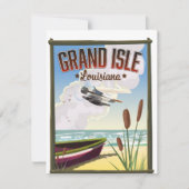 Grand Isle, Louisiana Reisposter  (Voorkant)