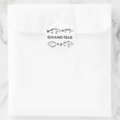 Grand Isle Louisiana Saltwater Vist - Game Fish Ronde Sticker (Tas)