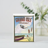 Grand Isle, Louisiana Travel poster (Staand voorkant)