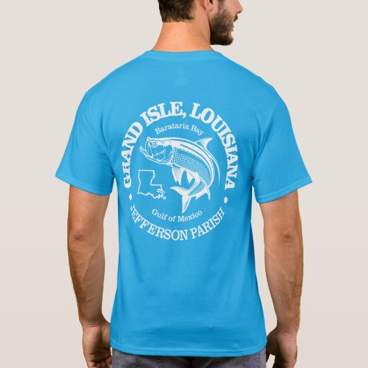 Grand Isle (tarpon) T-shirt (Achterkant)