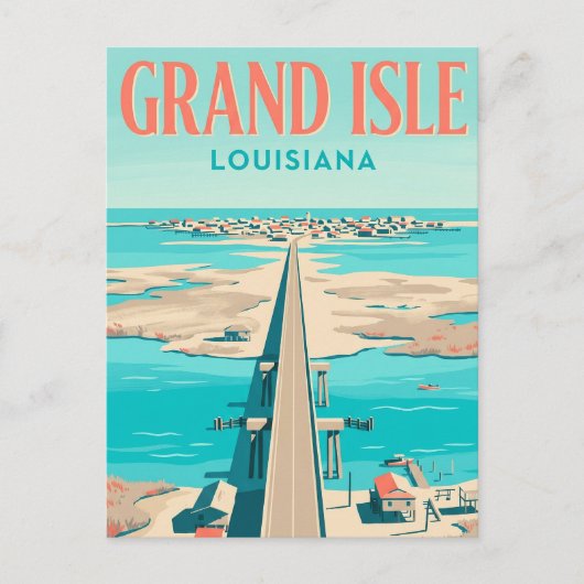Grand Isle VS Briefkaart (Voorkant)