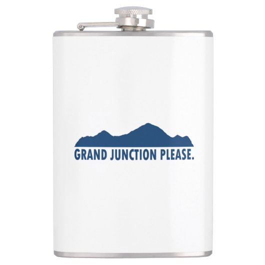 Grand Junction Colorado Alsjeblieft Heupfles (Voorkant)