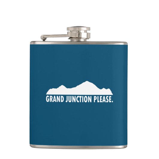 Grand Junction Colorado alstublieft Heupfles (Voorkant)