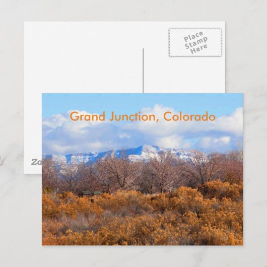 Grand Junction, Colorado Briefkaart (Voorkant / Achterkant)