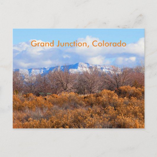 Grand Junction, Colorado Briefkaart (Voorkant)