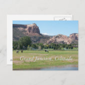 Grand Junction, Colorado Briefkaart (Voorkant / Achterkant)