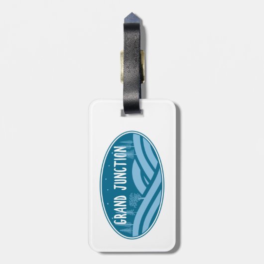 Grand Junction Colorado buitenshuis Bagagelabel (Achterkant verticaal)