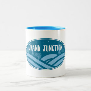Grand Junction Colorado buitenshuis Tweekleurige Koffiemok