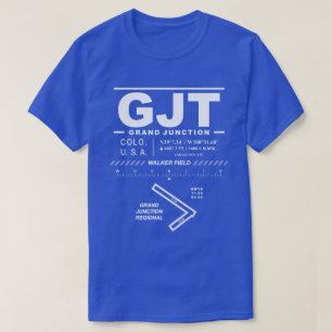 Grand Junction Regional Airport GJT T-shirt