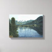 Grand Lake, CO-Waterverf Schilderen op Canvas (Voorkant)