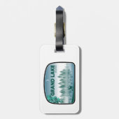 Grand Lake Colorado Deer Bagagelabel (Achterkant verticaal)