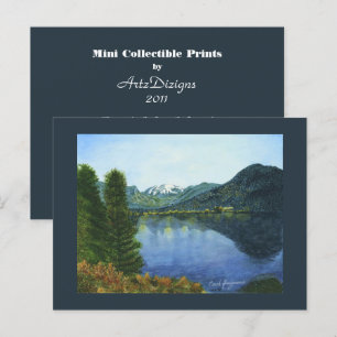 Grand Lake, Colorado Mini Collectible Prints Briefkaart