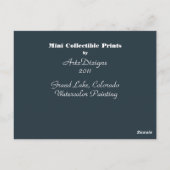 Grand Lake, Colorado Mini Collectible Prints Briefkaart (Achterkant)