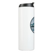 Grand Lake Colorado-reflectie Thermosbeker (Gedraaid links)