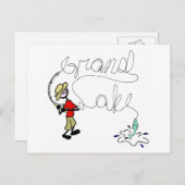 Grand Lake Gevist Briefkaart (Voorkant / Achterkant)