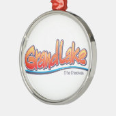 Grand Lake Ok-versiering Metalen Ornament (Links)