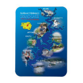 Grand Lake Oklahoma magneet (Verticaal)