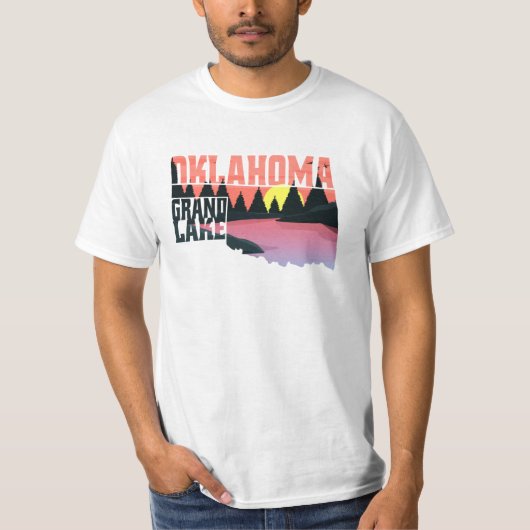Grand Lake Oklahoma T-shirt (Voorkant)