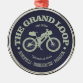 Grand Loop (MTB) Metalen Ornament (Voorkant)