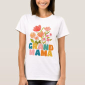 Grand Mama Flower T-Shirt (Voorkant)