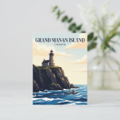 Grand Manan Island Canada Briefkaart (Staand voorkant)