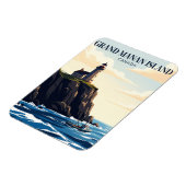 Grand Manan Island Canada Magneet (Linkerzijde)