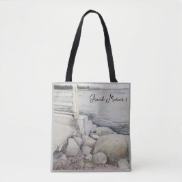 Grand Marais Artist Point Tote Bag