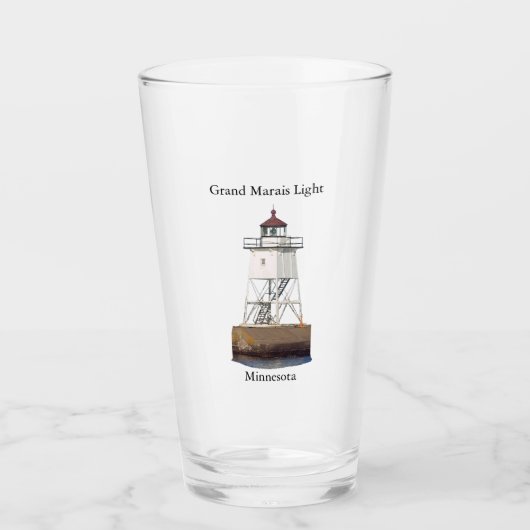 Grand Marais Licht MN glas (Voorkant)