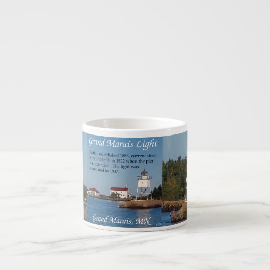 Grand Marais Light espresso mok (Voorkant)