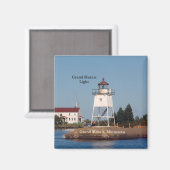 Grand Marais Light MN magnet (Voorkant / Achterkant)
