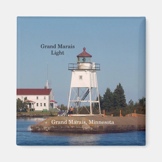Grand Marais Light MN magnet (Voorkant)