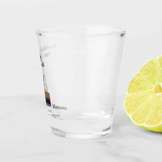 Grand Marais Light MN shot glas (Rechts)