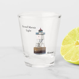 Grand Marais Light MN shot glas