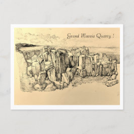 Grand Marais Quarry Feestdagenkaart