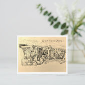 Grand Marais Quarry Feestdagenkaart (Staand voorkant)