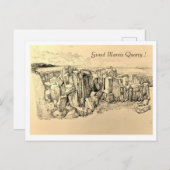 Grand Marais Quarry Feestdagenkaart (Voorkant / Achterkant)