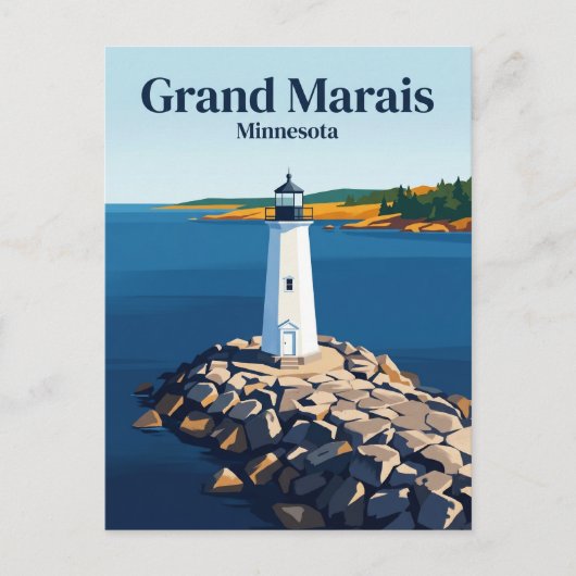 Grand Marais VS Briefkaart (Voorkant)