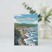 Grand Marais VS Briefkaart (Staand voorkant)