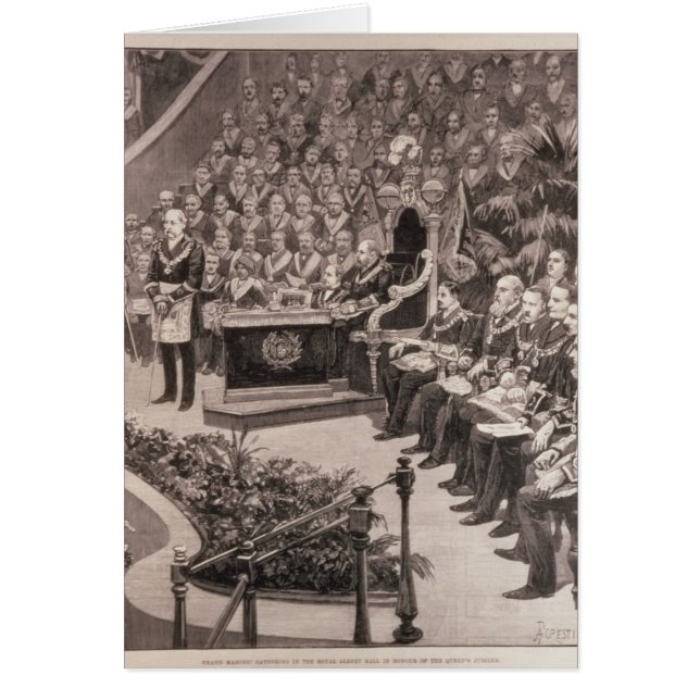 Grand Masonic Gathering in de Royal Albert (Voorkant)