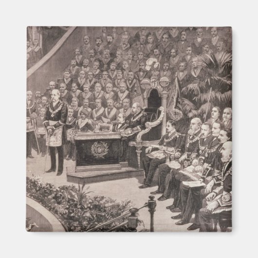 Grand Masonic Gathering in de Royal Albert Magneet (Voorkant)