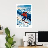 Grand Massif Poster Frankrijk 1 (Thuiskantoor)