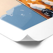Grand Massif Ski-muurkunst 1 Poster (Hoek)