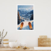 Grand Massif Ski-muurkunst 1 Poster (Keuken)