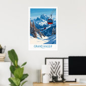 Grand Massif Ski Poster 1 (Thuiskantoor)