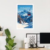 Grand Massif Ski Print 1 (Thuiskantoor)