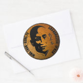 Grand Master Ip Man - Wing Chun Kung Fu Ronde Sticker (Envelop)