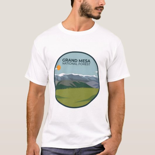 Grand Mesa National Forest T-shirt (Voorkant)